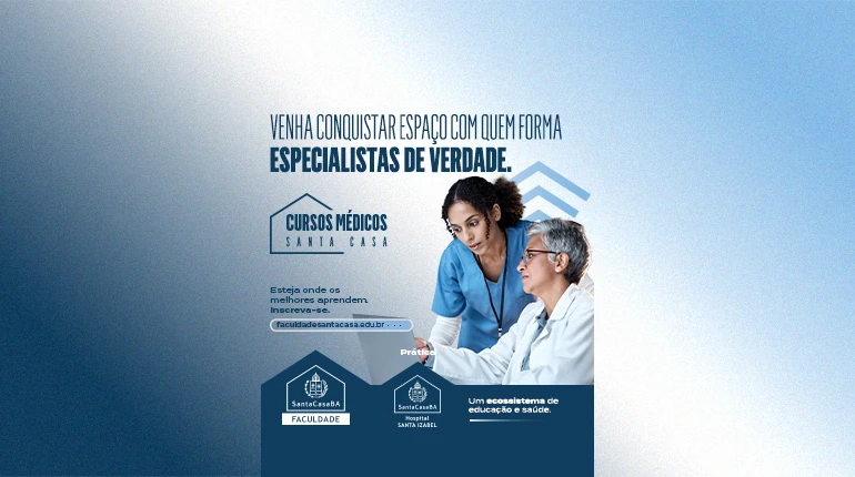 Venha conquistar espaço com quem forma especialistas de verdade