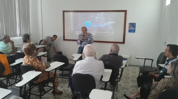 Aleixo Belov realiza palestra na FSC com o tema “O Museu do Mar” 