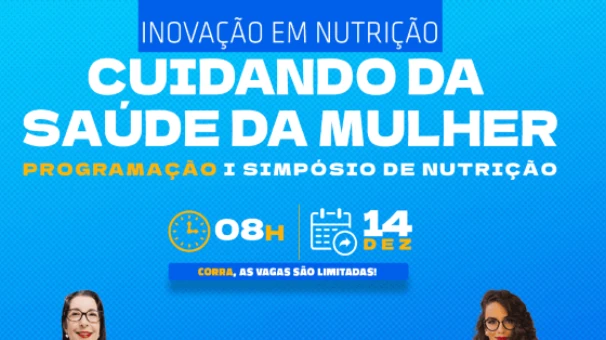 FSC anuncia primeira edição do Simpósio de Nutrição sobre saúde da mulher 