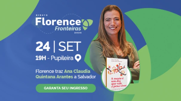 FSC apoia evento da Florence sobre Cuidados Paliativos com autora e médica Ana Claudia Quintana